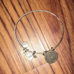 Alex and Ani "J" Bracelet